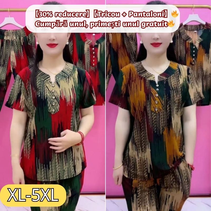 【Koszula + Spodnie】🔥（S-5XL）Swobodny letni garnitur