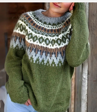 ⏳Časovo obmedzená zľava 50 %⏰【S-2XL】Dámsky rolák s potlačou