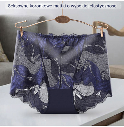 🔥【Kup 5, a otrzymasz 5】💋【40-105kg】 Seksowna, oddychająca damska bielizna ze średnim stanem