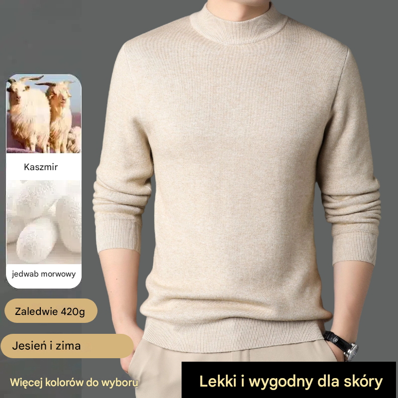 🔥【M-4XL】Koszula męska z kašmirowym kołnierzykiem ✅ miękka i delikatna dla skóry ✅ modna i łatwa do łączenia