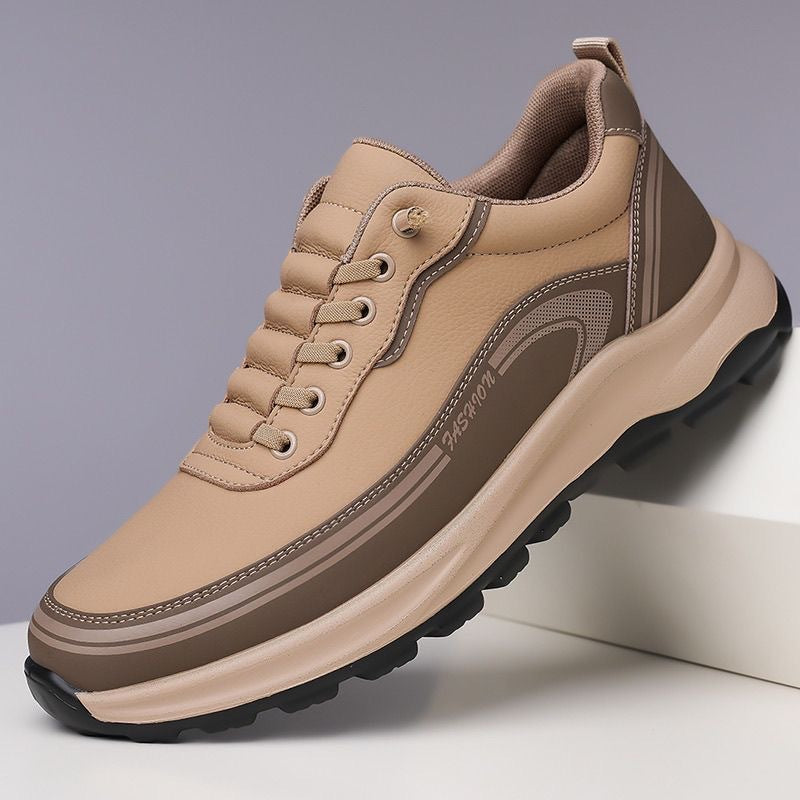 🔥✨【39-45】2025 nowe skórzane trampki męskie✅miękka podeszwa✅wygodne w noszeniu✅modne i uniwersalne
