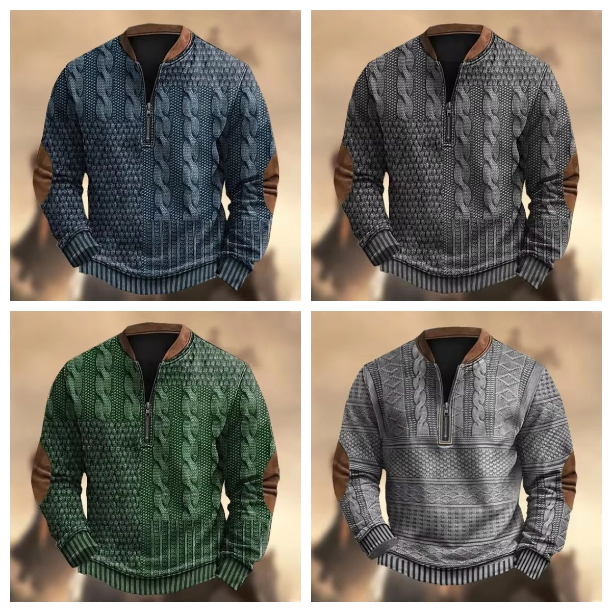 【S-5XL】Prendas de punto para hombre