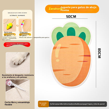 🏆【Compra 1 y llévate 1 gratis】【🔥Venta caliente】Rascador de pared para gatos que no requiere instalación - Rascador vertical Cube