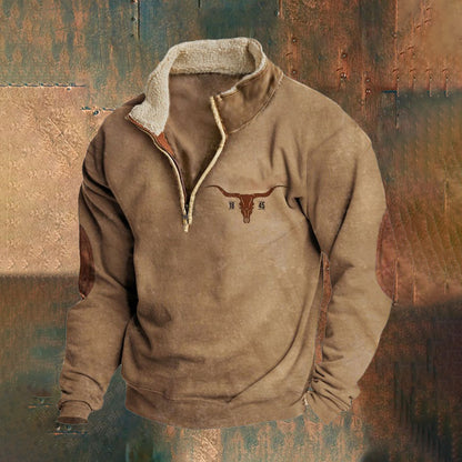 👕【ZĽAVA 35%】【S-4XL]2024 Pánsky módny jesenno-zimný teplý sveter s dlhým rukávom s 3D potlačou 