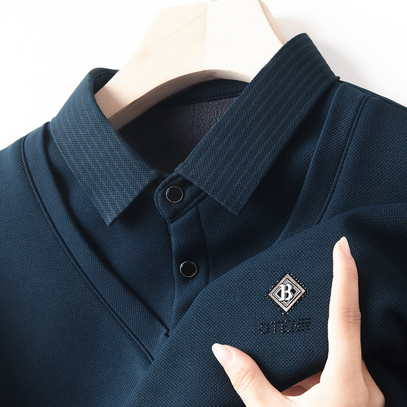 🔥🔥【M-4XL】 Męski dwuczęściowy, ciepły top z kaszmiru premium typu all-in-one dla mężczyzn