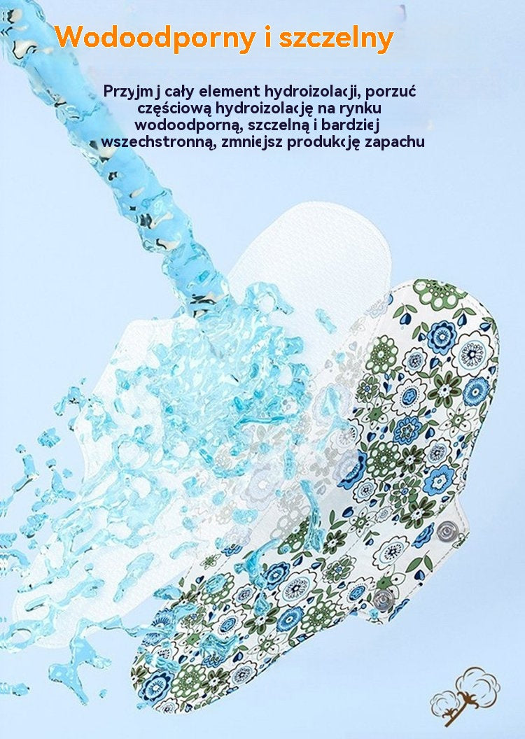 【5 sztuk】 Zmywalna podkładka antybakteryjna wykonana z bawełny grafenowej