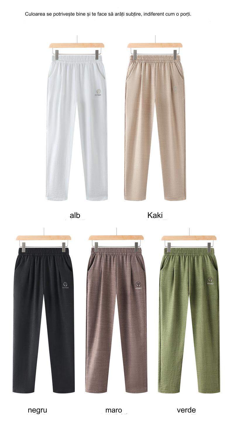 🔥🔥【40-80 kg】👖 Pasują do każdej sylwetki Dziewięciominutowe letnie spodnie na co dzień