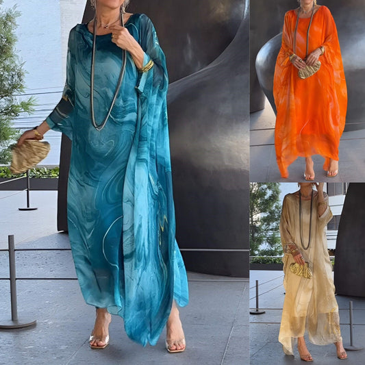 🥰 【S-5XL】 Nowa, wygodna i modna tiulowa sukienka w kropki na wiosnę i lato