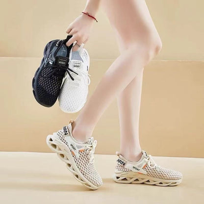 🏆【50% ZNIŻKI】Nowe wiosenne i letnie oddychające buty z siateczki z grubą podeszwą