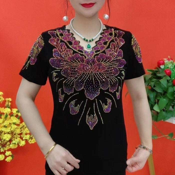 🔥【M-5XL】👚Koszulka z krótkim rękawem na lato 2025