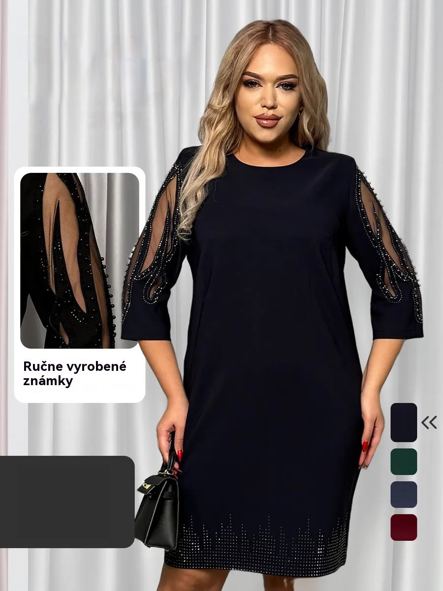 【S-5XL】Nové módne elegantné šaty