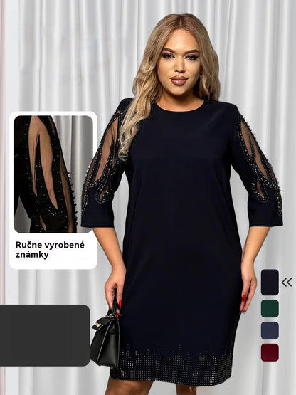 【S-5XL】Nové módne elegantné šaty