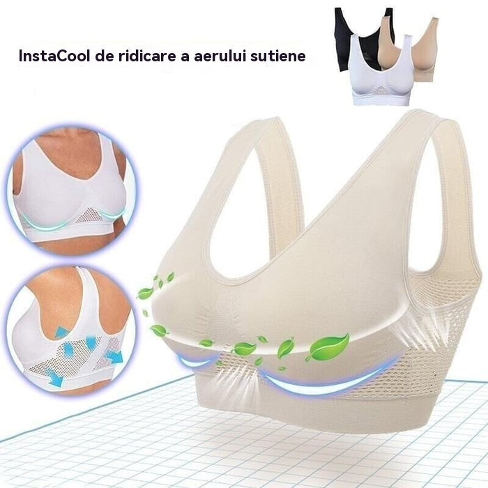 🥰【Pachet de 4】Sutien respirabil și răcoros pentru mărimi mari❤️【40-120KG】
