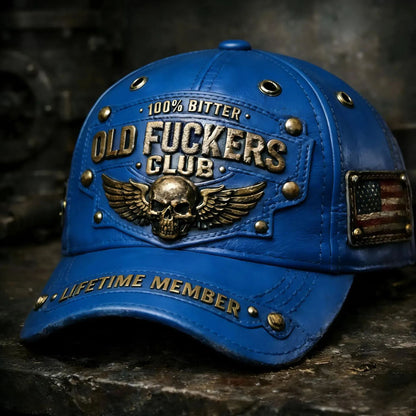 🔥 Czapka baseballowa vintage dla klubu oldboyów