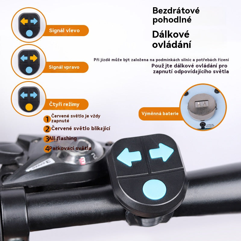 😀【Kupte jeden a druhý zdarma】Nové multifunkční bezdrátové dálkové ovládání klaksonu a směrových světel