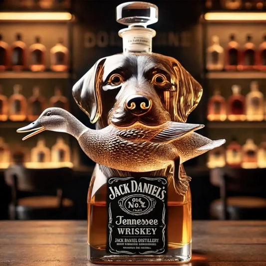 【Neskorý letný výpredaj】🧊🥃Sada fliaš whisky so zábavným dizajnom (300 – 330 ml)｜10 kreatívnych a jedinečných dizajnov｜Originálny darček a štýlová barová dekorácia