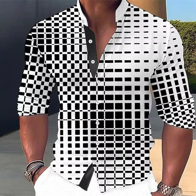 🔥【Darmowa dostawa】👔【S-6XL】Bawełniana koszulka z nadrukiem dla mężczyzn
