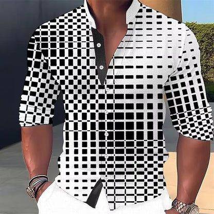 🔥【Darmowa dostawa】👔【S-6XL】Bawełniana koszulka z nadrukiem dla mężczyzn