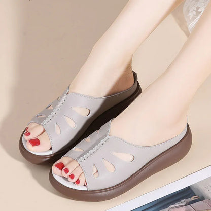 👠【35~41】2025 Damskie kapcie z miękką podeszwą