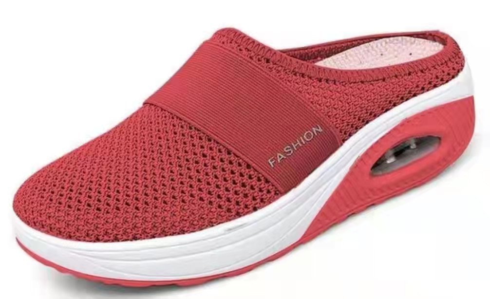 【35-43】2024 Buty z poduszką powietrzną z wydrążoną siateczką