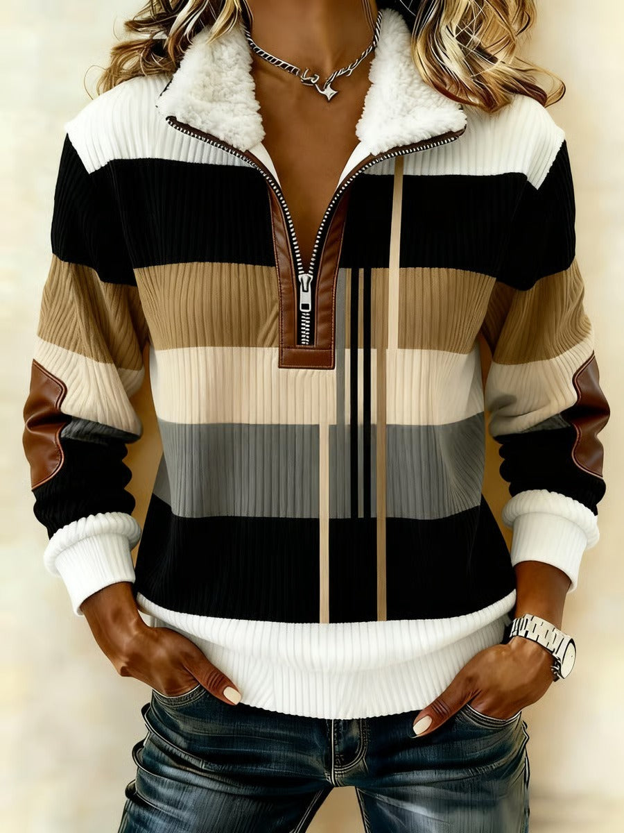 Niespodzianka limitowana czasowo: 50% zniżki! 🔥🔥 【S-3XL】Bluza z wysokiej jakości materiału z polarową podszewką, luźna i wygodna.