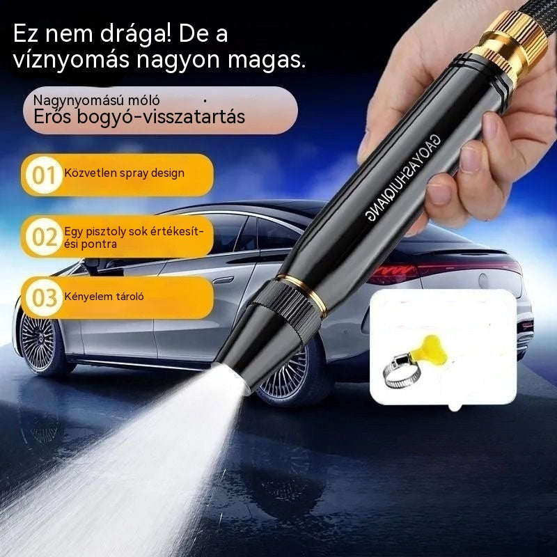 💧🚗2 darab 8700 Ft🔥Új nagynyomású autómosó fúvóka, univerzális virágok öntözéséhez, autómosáshoz és padlótisztításhoz
