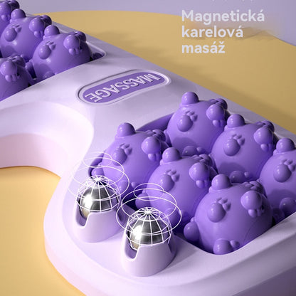 【Kúpte 1 a dostanete 1 zadarmo】🔥Nový produkt💜Prenosný masážny prístroj na nohy s dvoma valčekmi💜