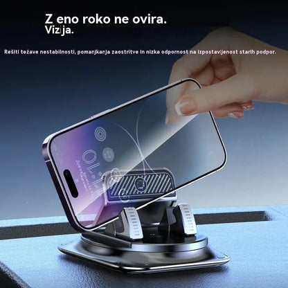 🔥🚗 Varno in pametno: Vrhunsko držalo za telefon v avtomobilu 2 v 1! 🚗