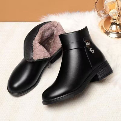 👢【35-41】Modne botki damskie, botki na niskim obcasie, nowy styl jesienno-zimowy