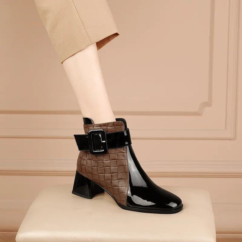 🔥 【35-40】 2025 zapatos nuevos de piel de vaca importados de Australia