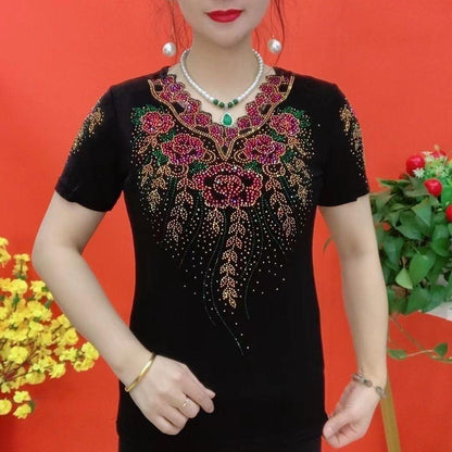 🔥【M-5XL】👚Koszulka z krótkim rękawem na lato 2025
