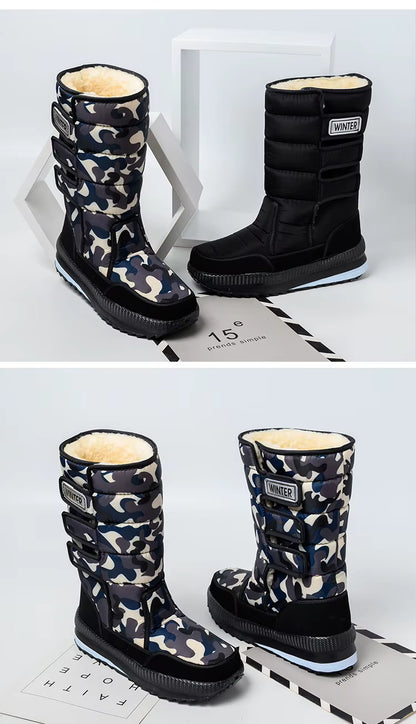 ⏳【36-47】⏳ Wytrzymałe śniegowce idealne na surowe zimy, solidne śniegowce idealne na polskie zimy.