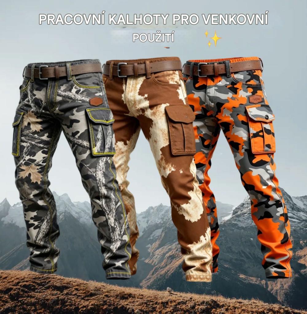 ⏳POSLEDNÍ DEN VÝPRODEJE! SLEVA 50 %! 🔥【S-5XL】Pánské vojenské taktické kalhoty, větruodolné a zateplené.