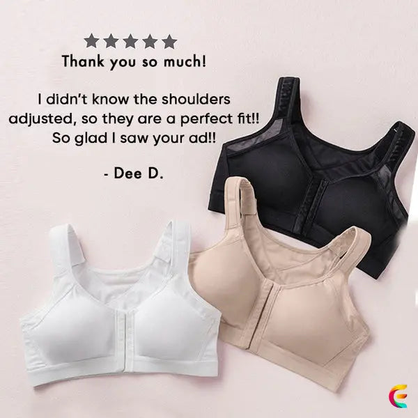 【Vegyél egyet, kapsz egyet ingyen】 🥰 (6 db-os csomag) 👙 Teljes kosaras tartást adó melltartó 40-120 kg-os testsúlyhoz