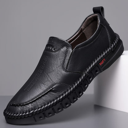 👞【39-44】Nowe męskie oryginalne skórzane buty casualowe miękka podeszwa antypoślizgowe oddychające skórzane buty