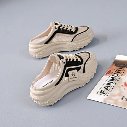 【35-40】👟Sandale noi din plasă 2025, papuci casual pentru femei, slip-on-uri de vară, pantofi leneși și pantofi sport