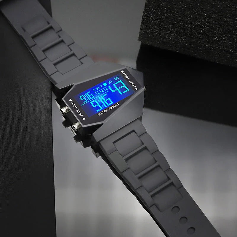 ⏳ Sleva 50 %! ⌚ Kreativní LED pilotní hodinky: Futuristický design, zářivý displej, ideální moderní dárek pro rok 2026