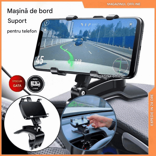 🎀【Kup 1 i otrzymaj 1 gratis】Obrotowy uchwyt samochodowy na telefon o 360°