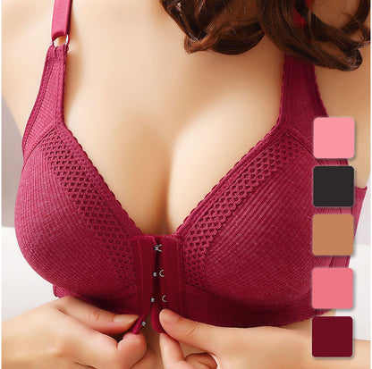 💥【Pachet de 3】Sutien push-up de înaltă calitate, fără cusături, la modă și sexy, previne căderea