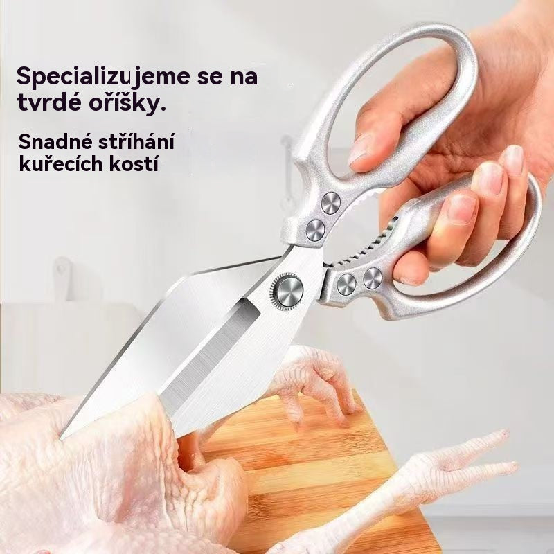 🔥【Kúpte 2 a získajte 2 zadarmo】🔥Časovo obmedzená ponuka🔥Multifunkčné, odolné a ostré kuchynské nožnice