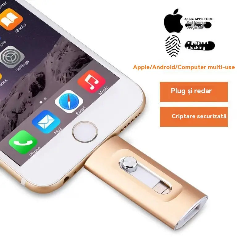 ⚡4v1 pendrive pro iPhone/iPad/Android/PC készülékekhez