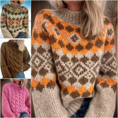 ⏳Časovo obmedzená zľava 50 %⏰【S-2XL】Dámsky rolák s potlačou