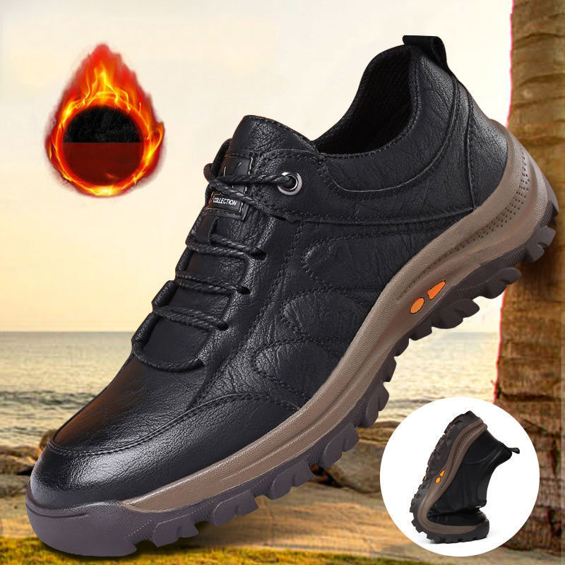 🔥【39-48】👞Los más vendidos con un 40% de descuento: zapatos de cuero para hombre de nueva moda de invierno 2025, extremadamente cómodos