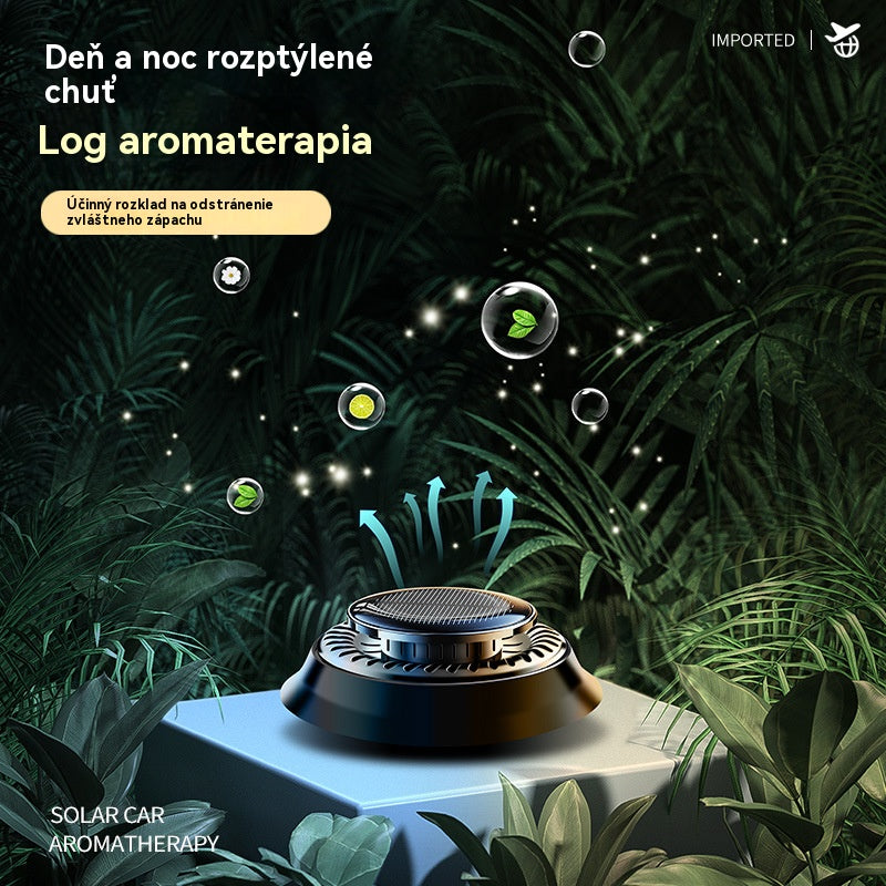 🍃🌹【Kúp 1 a 1 zadarmo]】Solárny osviežovač vzduchu do auta, dlhotrvajúca parfumová ozdoba do auta