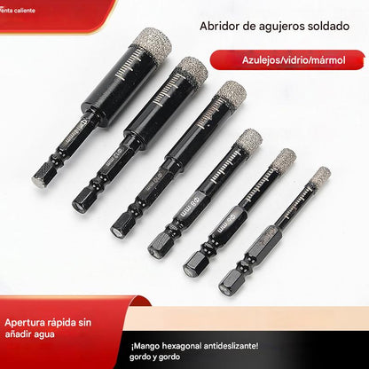 🧰⚒【6+8+10+12+14+16 мм】(2 set) La octava generación de brocas hexagonales superduras