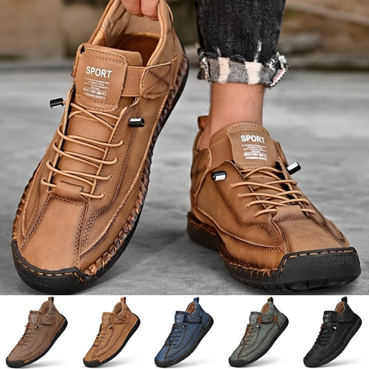 🔥【50% ZĽAVA】【38-48】👟👟Ležérna pánska obuv na každý deň, do práce, do prírody, šitá obuv 