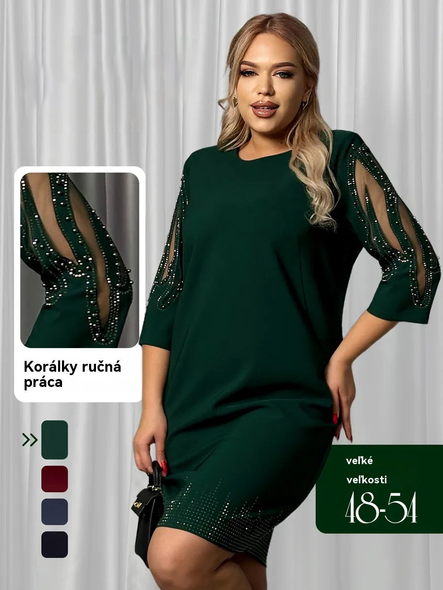 【S-5XL】Nové módne elegantné šaty