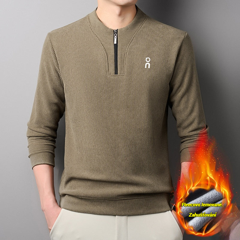 🔥【M-4XL】2026 Nowa, modna, gruba bluza polarowa z zamkiem do połowy