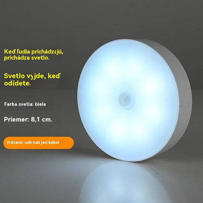 【Kúpte 3, dostanete 3 zadarmo - 1 sada 6 kusov】🏡💡Inteligentné LED svetlo so snímaním ľudského tela, ľahko sa nabíja a je praktické
