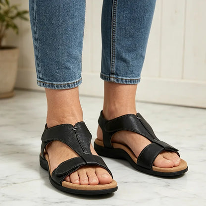 ✨Poslední den slevy 50 %! 【36-43】Letní sandály s měkkou podrážkou a oporou klenby, ležérní a pohodlné